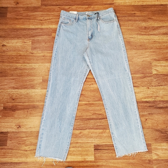 NEW rue21 Straight Leg Jeans Size 14 High Rise - Picture 1 of 8
